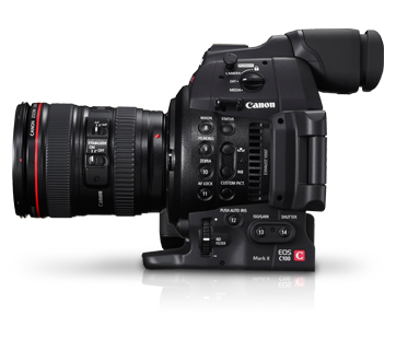 電影級數位攝影機- EOS C100 Mark II - 佳能台灣