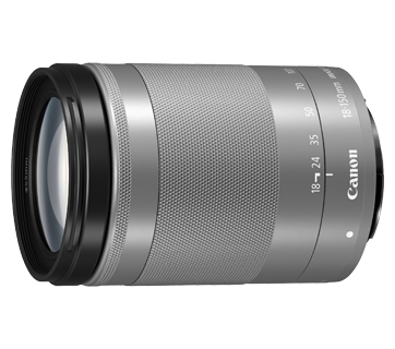 EF-M鏡頭- EF-M 18-150mm f/3.5-6.3 IS STM (Silver) - 佳能台灣