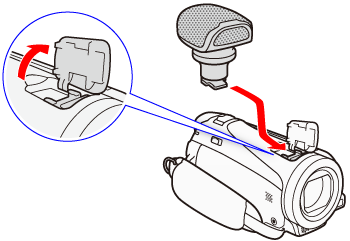 Using an external microphone