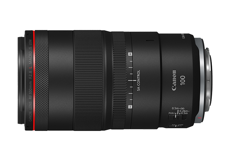 RF100mm f2.8L IS USM Side_770